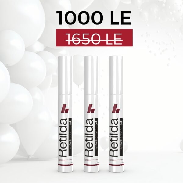 Retilda Eyelash Growth Gel X3